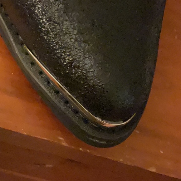 💥New Arrival REBA Black Biker Cowboy Boots Size 9.5M Retail $299 NEW - Picture 8 of 8